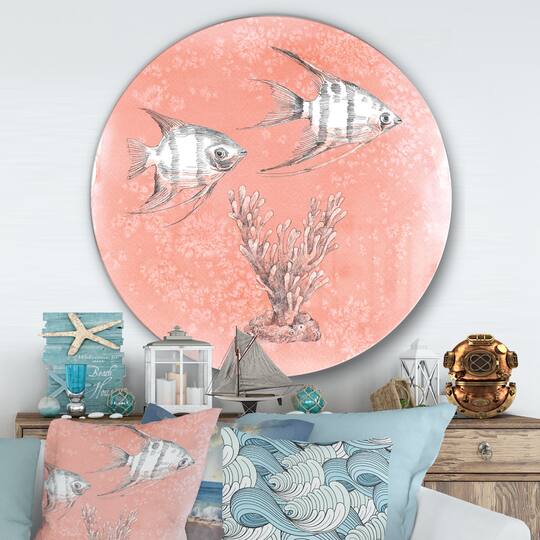 Designart - Coastal Sea Life III fish sketches
